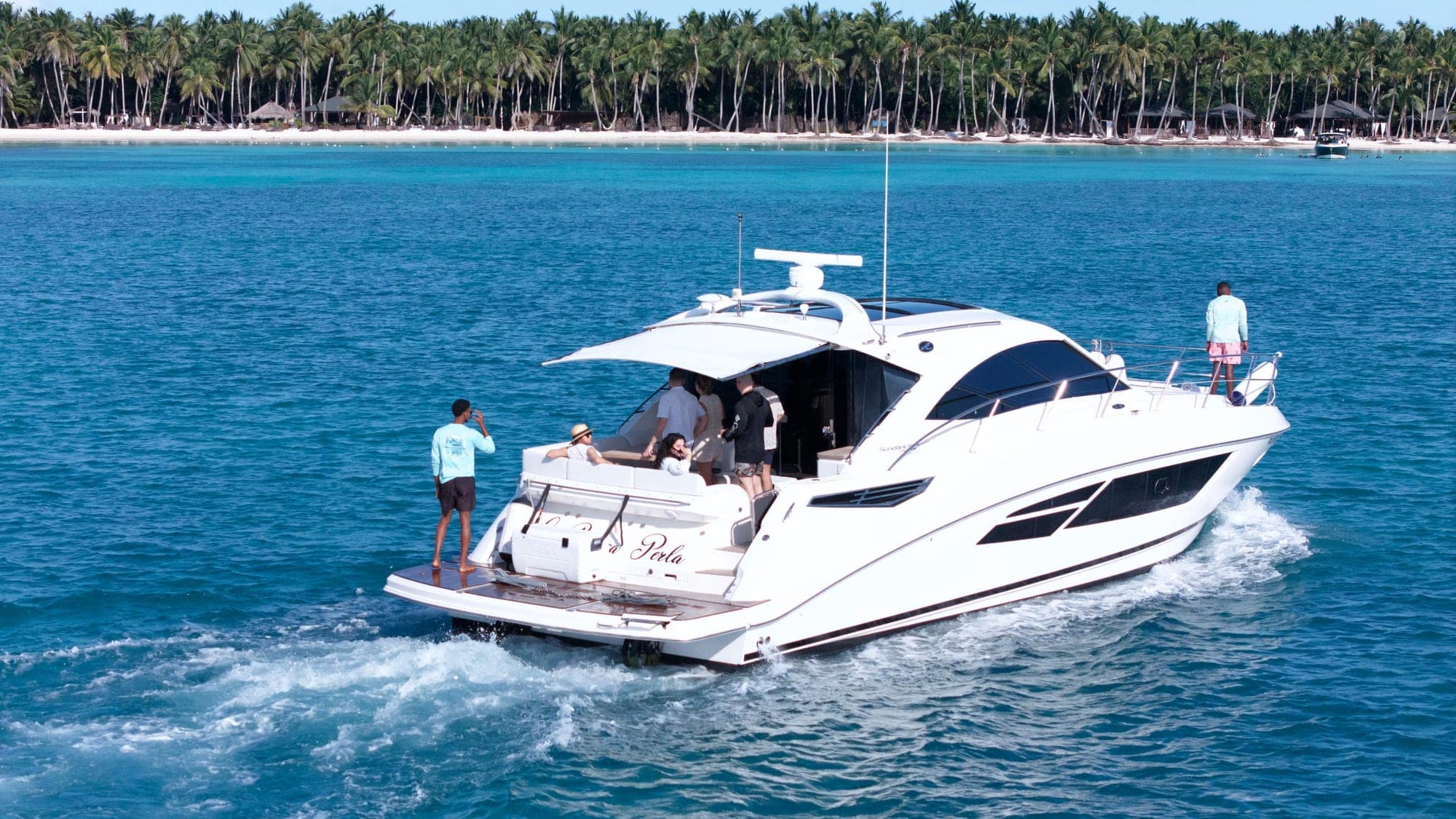 Isla Saona en yate privado Stacy: Piscina Natural y Playa Abanico